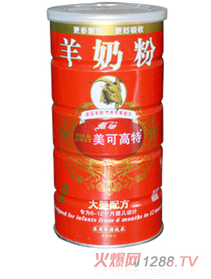 美可高特大嬰配方羊奶粉600g（升級(jí)配方）