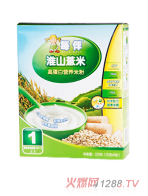 每伴淮山薏米高蛋白營養(yǎng)米粉（1段）