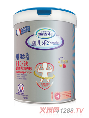 施百利膳兒樂果肽多嬰幼兒營(yíng)養(yǎng)包-維生素C+鐵