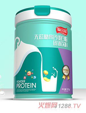 聰貝冠無(wú)蔗糖高鈣蛋白粉圓聽