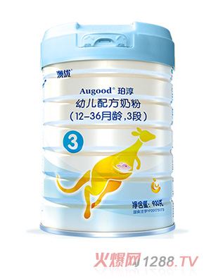 澳優(yōu)珀淳幼兒配方奶粉（12-36月齡，3段）